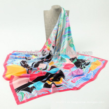 Proveedor barato de seda de la bufanda de la promoción de China de la bufanda en ruso